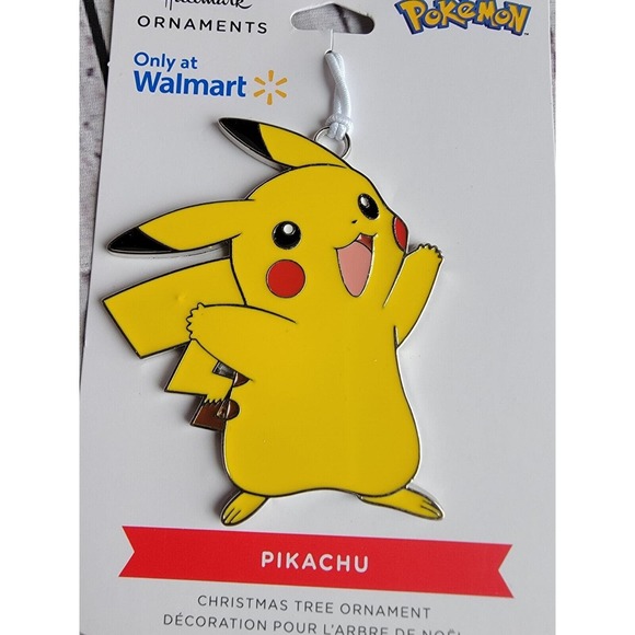 Hallmark 2023 Pokemon PIKACHU Christmas Tree Ornament New - Picture 2 of 4